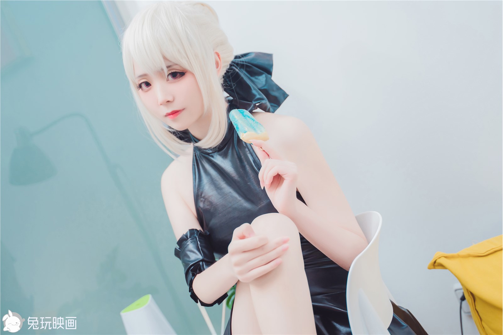 Rabbit Play Image VOL.067 Swimwear Saber(16)